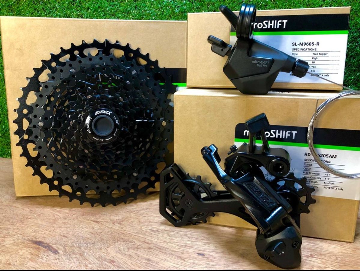 Advent X 1x10 MicroSHIFT Speed 11-48T MTB Groupset MIS2763 Dropper