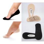 Set of 5 Pairs Women's Foot Socks Anti-Skid Siliconera