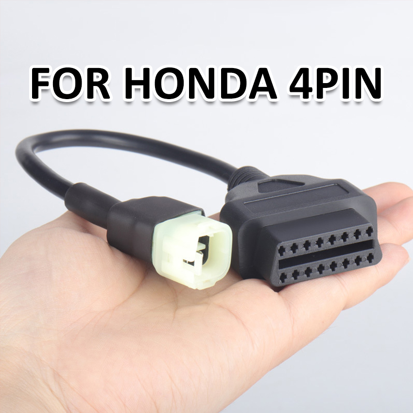 6 Pin to OBD 16 Pin Adaptor Cable Motorcycle Fault Detection Connector for  on OnBuy