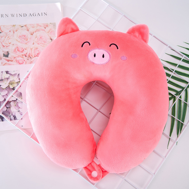 Pig neck outlet pillow