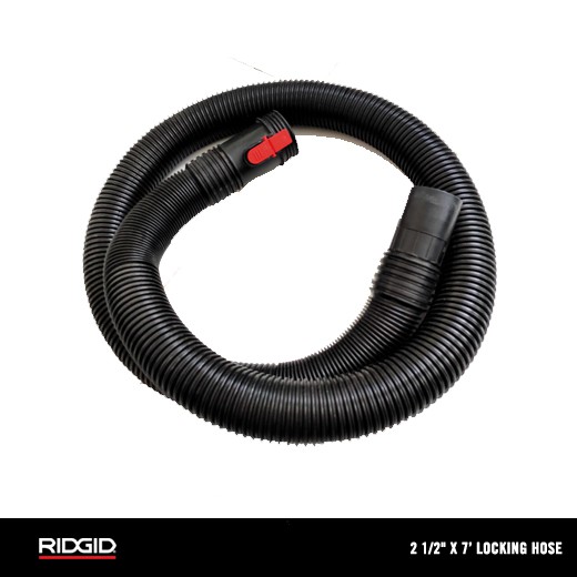 RIDGID LA-2520 DUAL-FLEX LOCKING VACUUM HOSE EXTENSION KIT(2 - 1/2