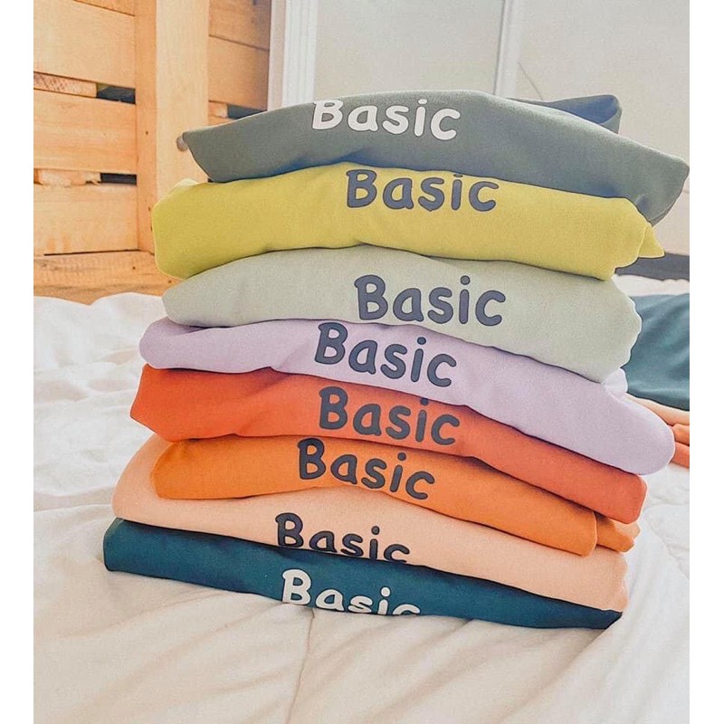 BASIC Oversized Statement Tees 