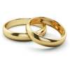 Couple ring stainless gold wedding jewelry