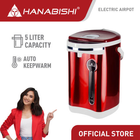 Hanabishi Electric Airpot 5 L HOTPOT 600RED