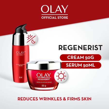 Olay Regenerist Day Cream & Serum for Youthful Skin