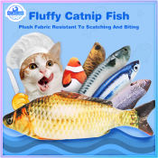 Realistic Catnip Fish Toy for Kittens - Pet New Land