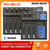 Propesyonal na Audio Mixer with Bluetooth/USB/MP3/PC playback - MG04BT