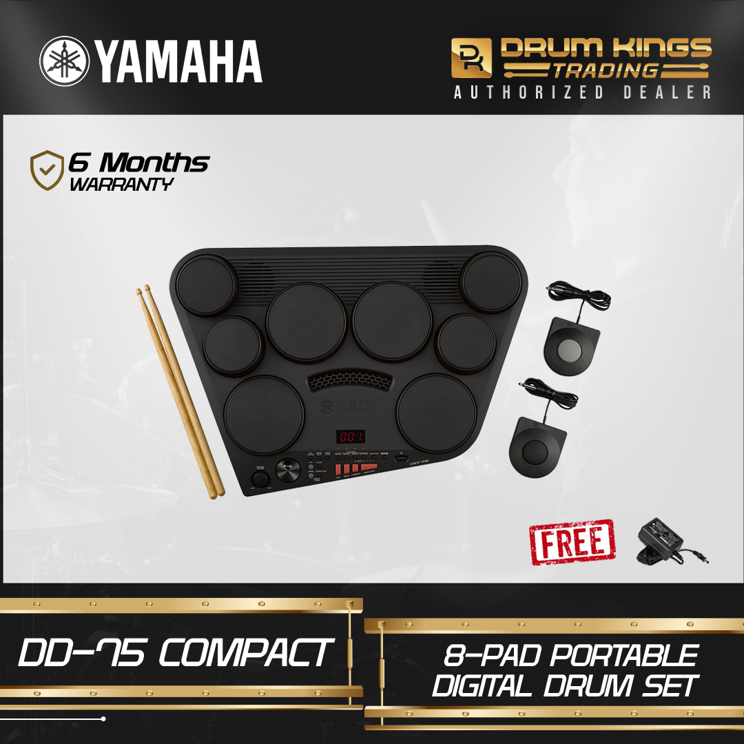 Yamaha DD75 8-Pad Digital Portable Drum Set