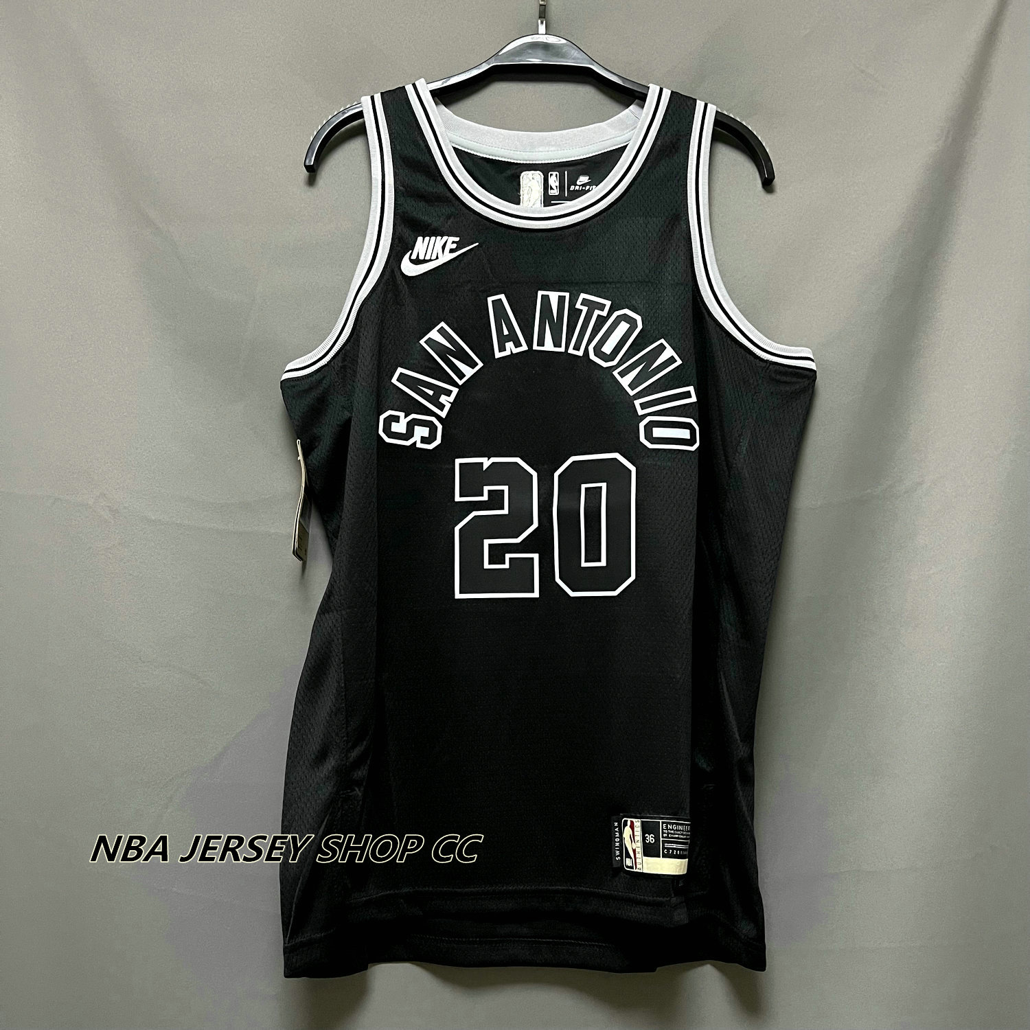 San Antonio Spurs Men's Nike #1 Victor Wembanyama 2022-2023 Classic Edition  Swingman Jersey