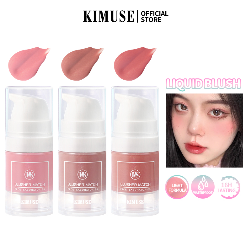 Discount on Kimuse  shoes - SKU:  Liquid Blush Long Lasting Waterproof Sweatproof Non-Fade