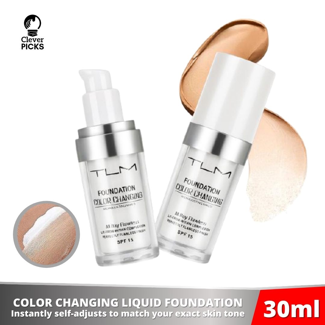colour changing liquid foundation