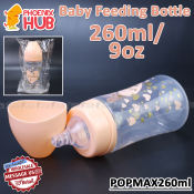 Phoenix Hub Baby Feeding Bottles with Handle, Various Sizes