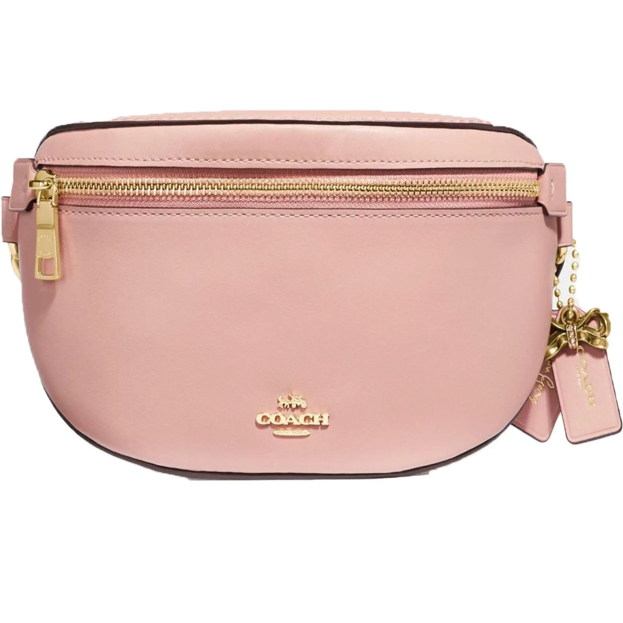 coach belt bag pink