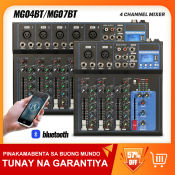 Propesyonal na Audio Mixer with Bluetooth/USB/MP3/PC playback - MG04BT