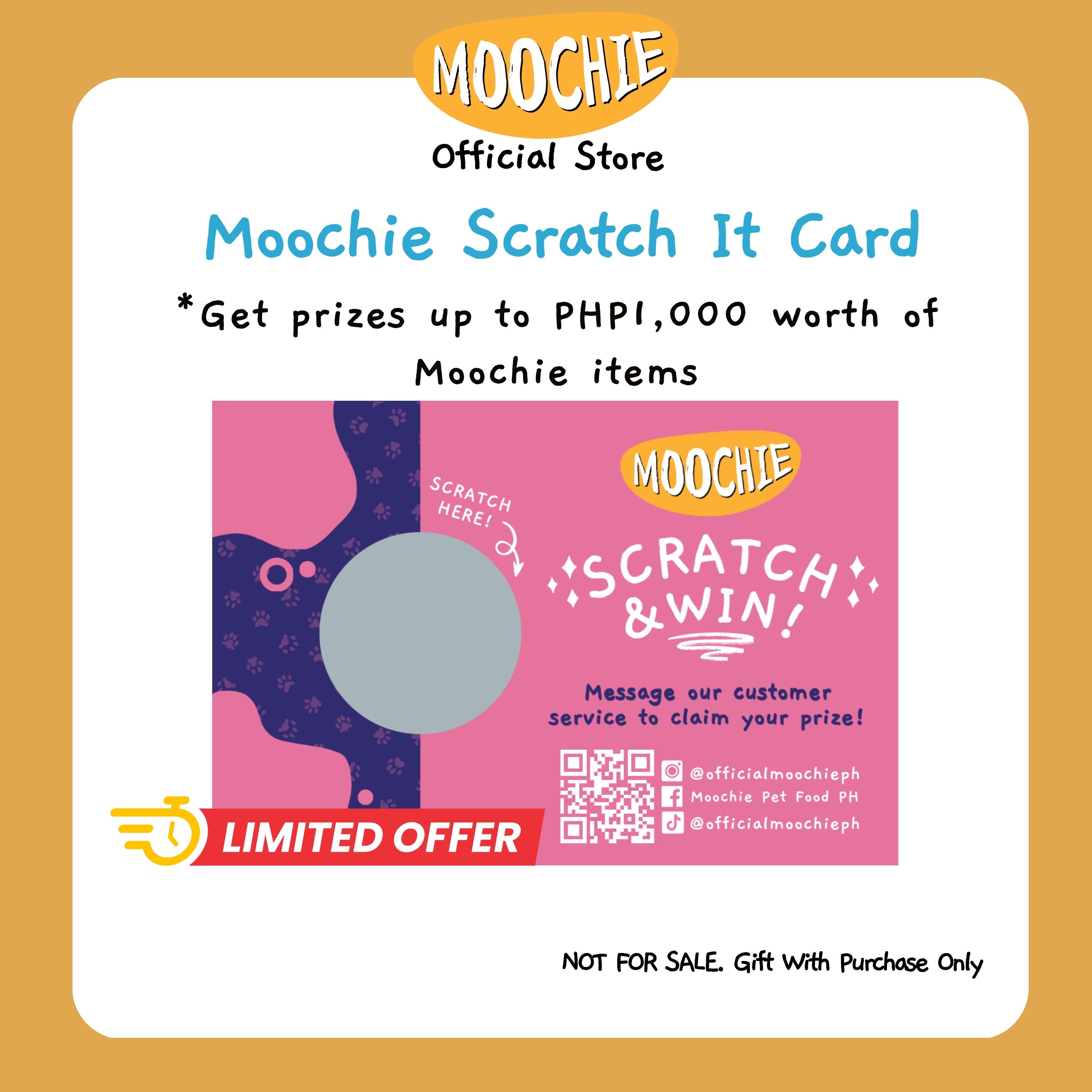 Moochie Scratch It Card [NOT FOR SALE]