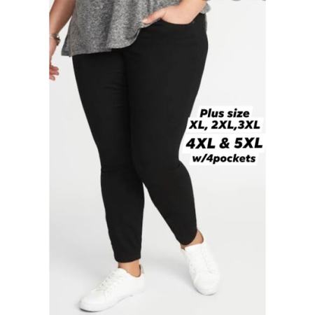 DressQueen ---PLUS SIZE JEGGINGS with 2pockets