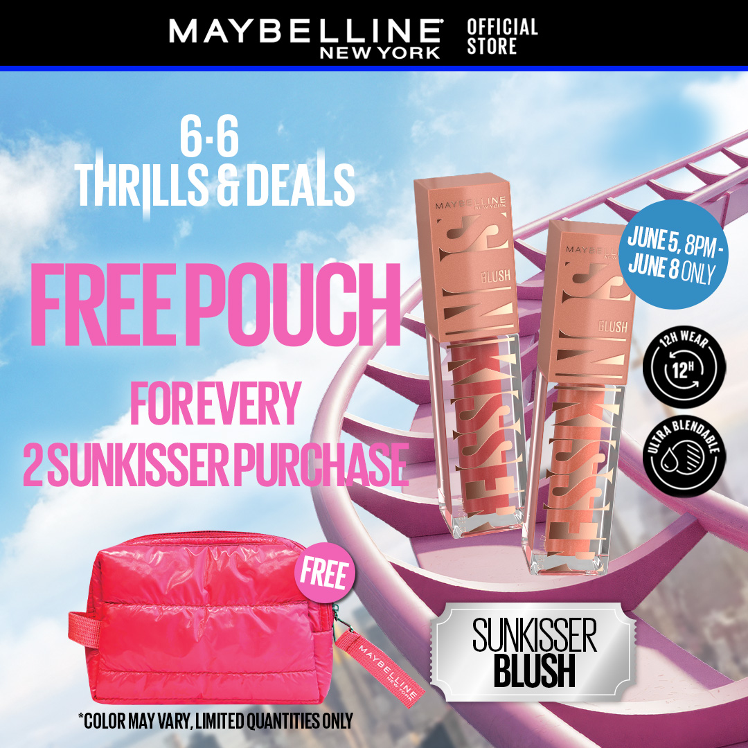 Discount on Maybelline  shoes - SKU: Maybelline Sunkisser 12H Longwear Multi-Use Liquid Blush, Bronzer, Highlighter (Glowy & Matte, Blend