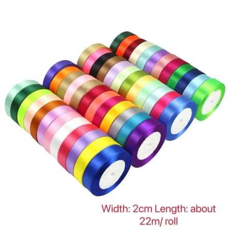 2cm Ribbon Roll for Gift Packaging and Baking Decor