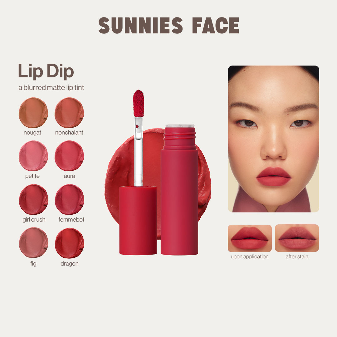 Discount on Sunnies Face  shoes - SKU: Sunnies Face Lip Dip [Blurred Matte Lip Tint]