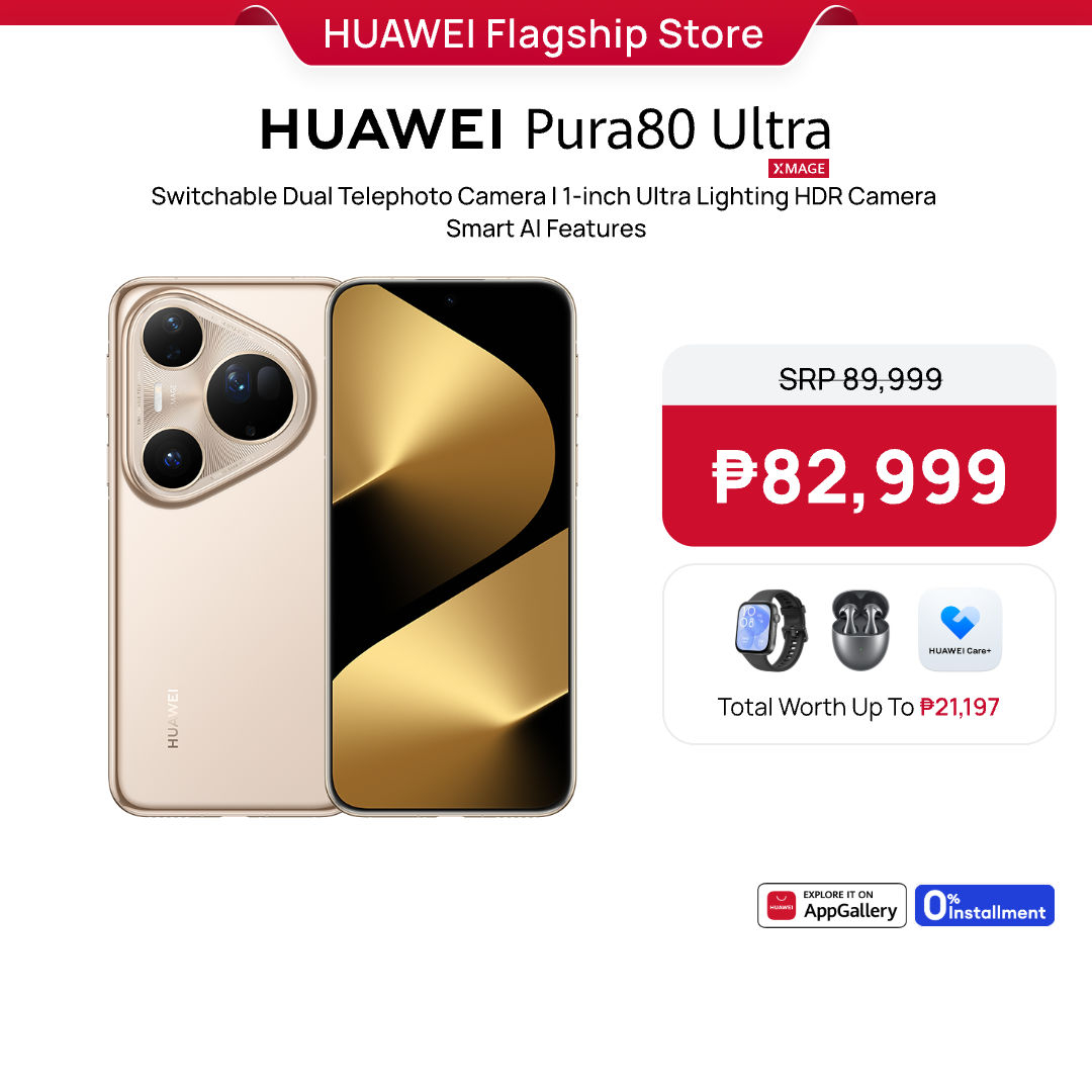 HUAWEI Pura 80 Ultra Smartphone l Switchable Dual Telephoto Camera l 1-inch Ultra Lighting HDR Camera l Smart AI Features
