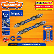 WADFOW Impact Screwdriver Bit Set PH2 PH2SL6 BUILDMATE WHT