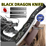 Black Dragon Japanese Titanium Steel Chef Knife