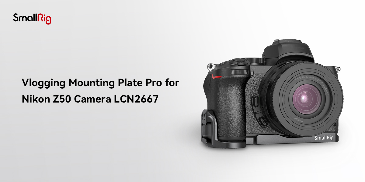 SmallRig Vlogging Mounting Plate for Nikon Z50 Camera - LCN2525 - The Photo  Center
