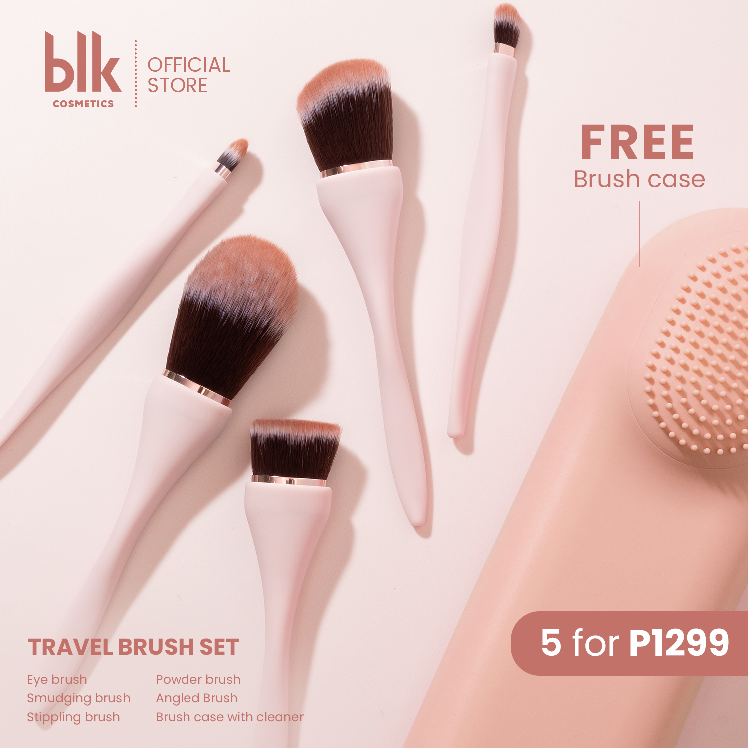 Discount on BLK Cosmetics  shoes - SKU: blk cosmetics starter travel brush set