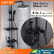 KOYOT 4-in-1 Stainless Steel Shower Set