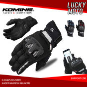 Komine GK220 3D Mesh Touch Screen Motorcycle Gloves