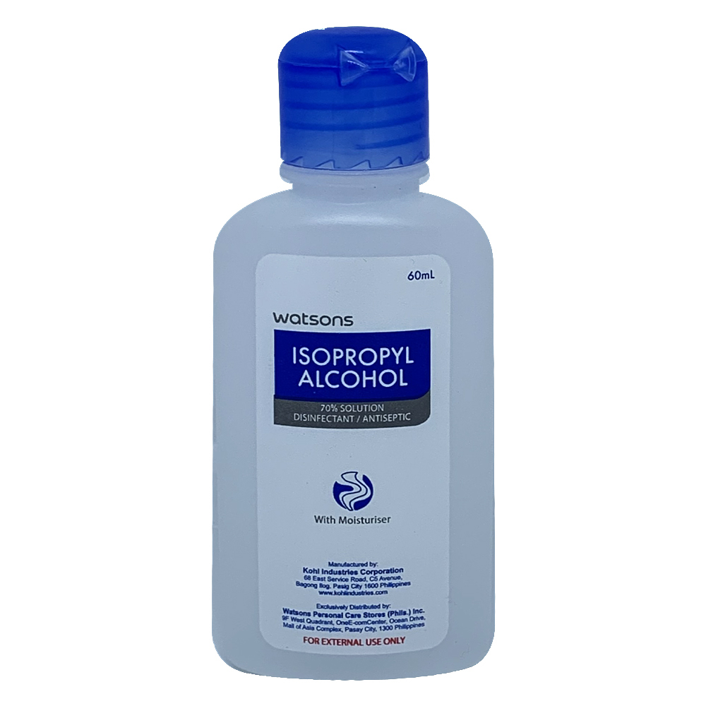 Watsons Isopropyl 70% Alcohol 60mL