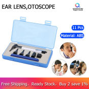 Ear Care Diagnostic Instruments Set with Flashlight and Magnifying Lens