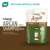 NATURALS BY WATSONS Argan Shampoo Refill 450ML