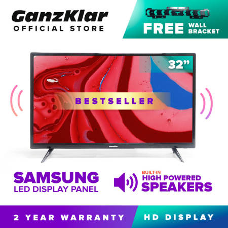 GanzKlar 32" HD LED TV with Samsung Panel