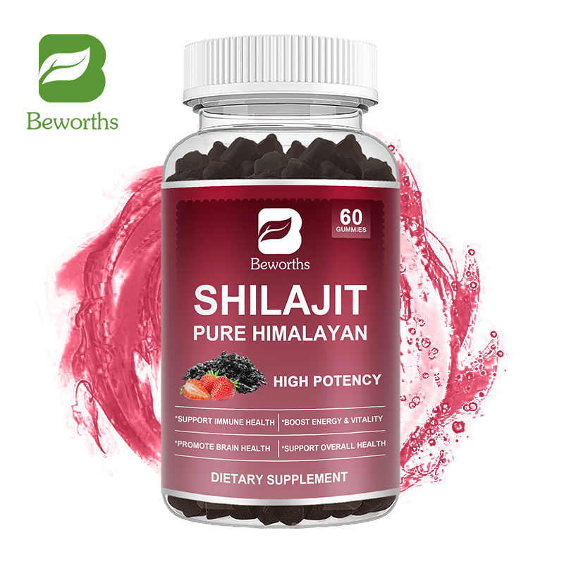 BEWORTHS Shilajit Gummies 800MG với 85+ Khoáng chất vi lượng Himalayan giúp tăng năng lượng, sức mạnh & khả năng miễn dịch cho nam và nữ