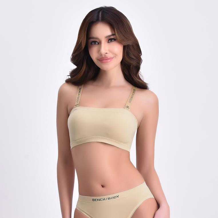 Bench Bandeau Halter Top Hi-Leg Bikini Bottom Set For Women - Main Image