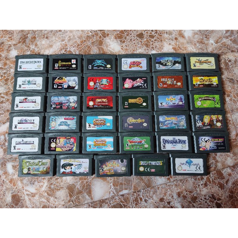 gameboy advance game card