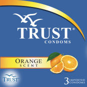 TRUST  CLASSIC Condom Orange Scent 12g