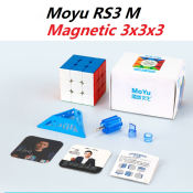 MoYu RS3M Magnetic 3x3 Speed Cube Educational Puzzle Toy