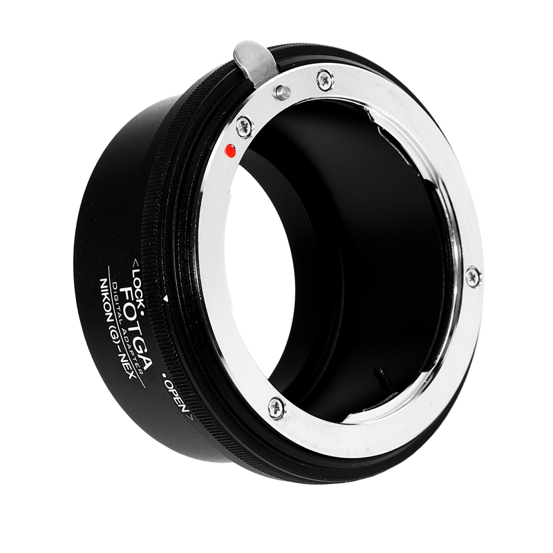 FOTGA Lens Adapter Ring for Nikon AI AF-S G Lens for Sony E-Mount NEX3 NEX-5 5N 5R C3 NEX6 NEX7 8