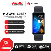 HUAWEI Band 8 Smartwatch: AMOLED Display, Water-resistant, Scientific Sleep