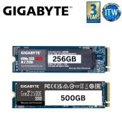 Gigabyte NVMe SSD - 256GB / 500GB