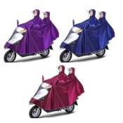 DiDi Big Size Motorcycle Raincoat with Fluorescent Strips