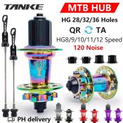 TANKE MTB Hub 6Paw 120 Sound Disc Brake Bicycle Hub