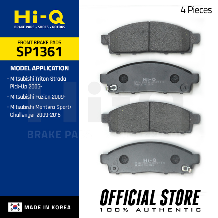 Hi-Q Front Brake Pads for Honda Civic IV (EG) 1.5/1.6, Civic Lxi