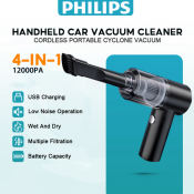 PHILIPS Wireless Handheld Vacuum Cleaner - Compact and Powerful