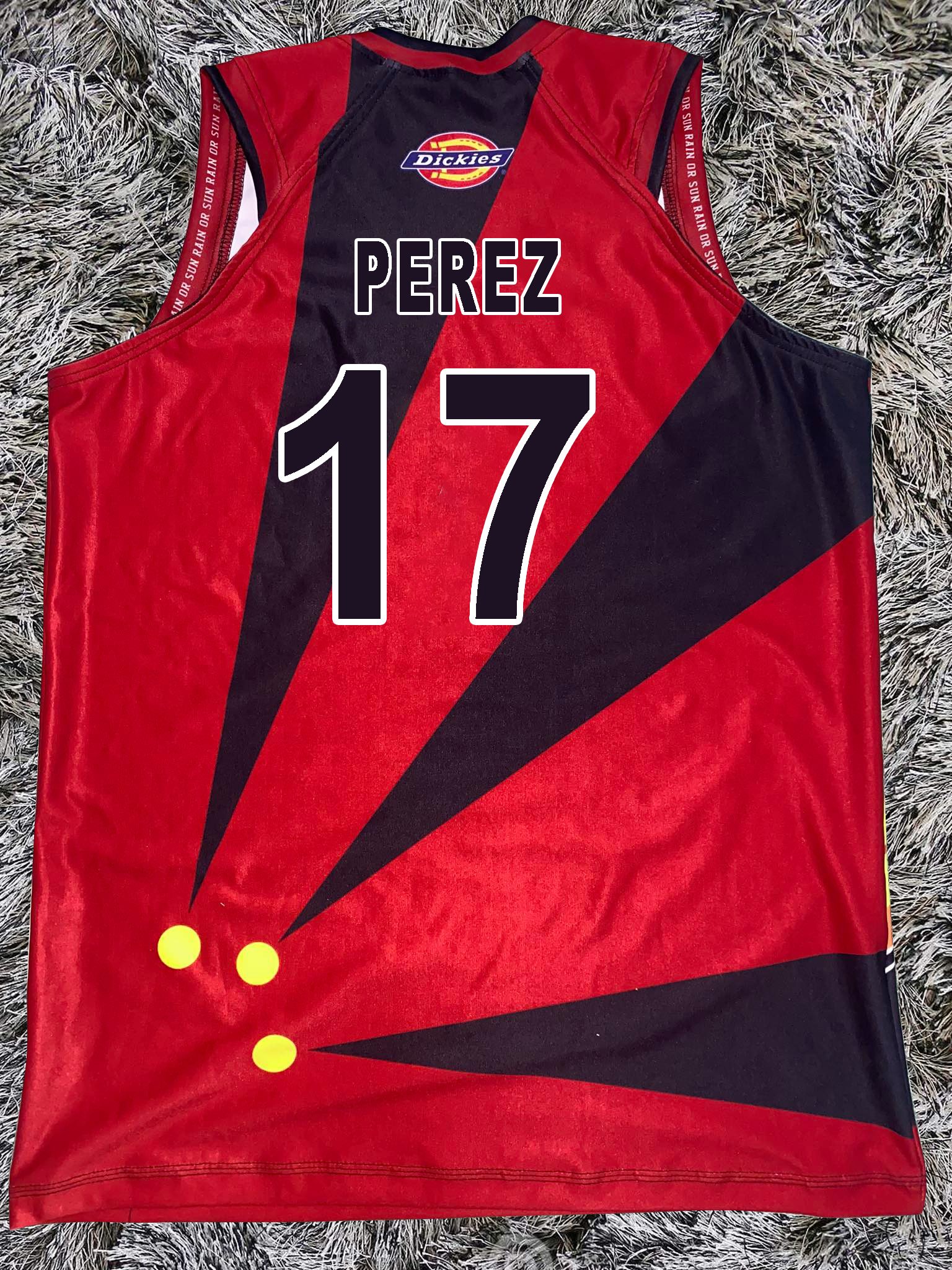 INSPIRED CJ PEREZ SMB 01 basketball full sublimation nylon spandex  basketball jersey