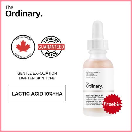 The Ordinary Lactic Acid Serum: Exfoliates and Diminishes Scars