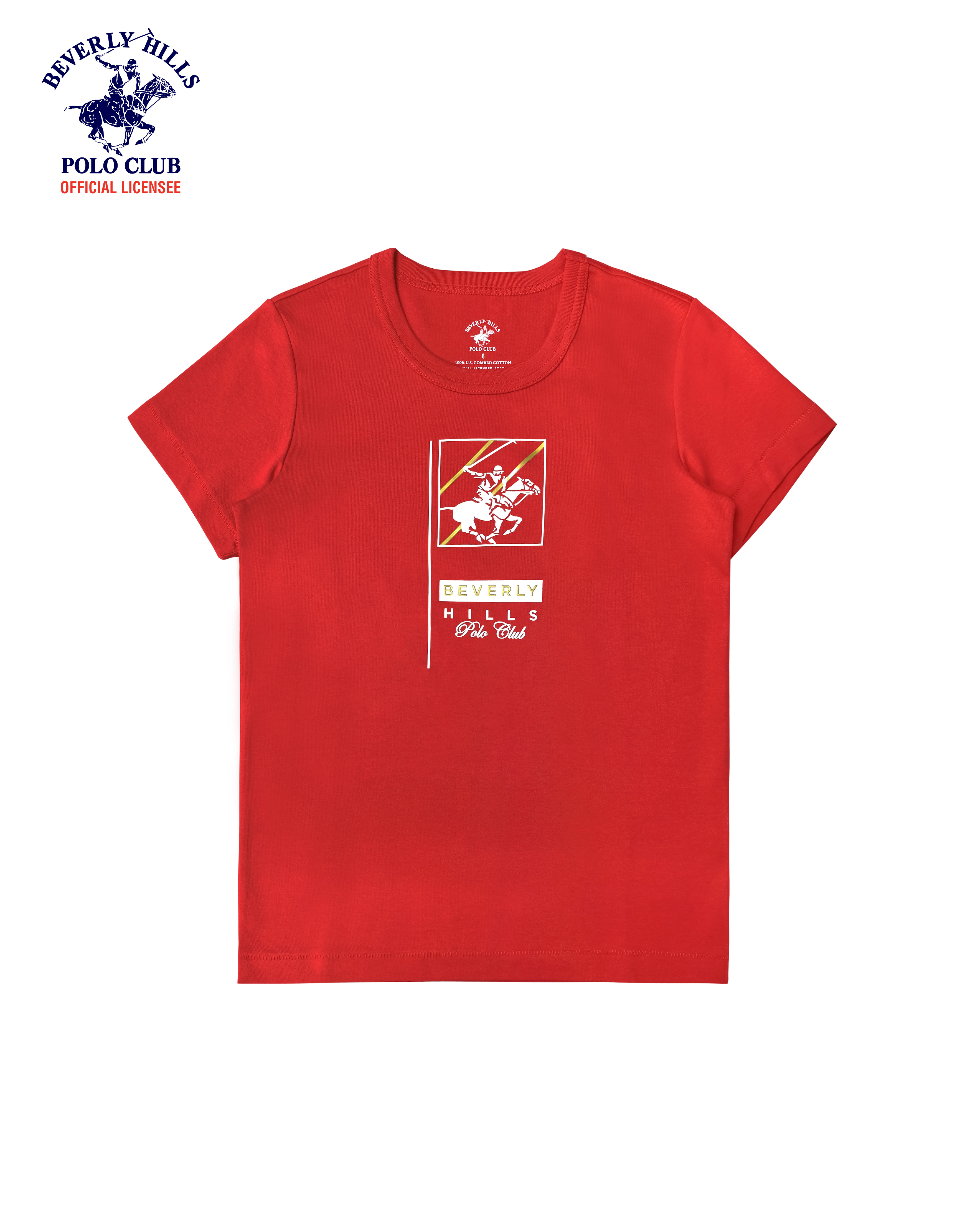 Beverly Hills Polo Club Kids Boy's Combed Cotton Jersey T-Shirt in