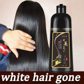 5-Minute Hair Blackening Shampoo - All-Natural and Organic (Japan Original)